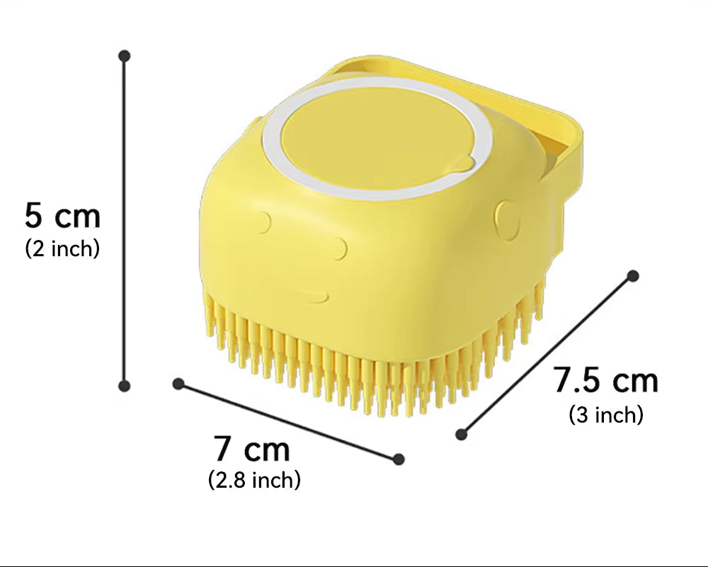 Grooming & Massaging Pet Bath Tool