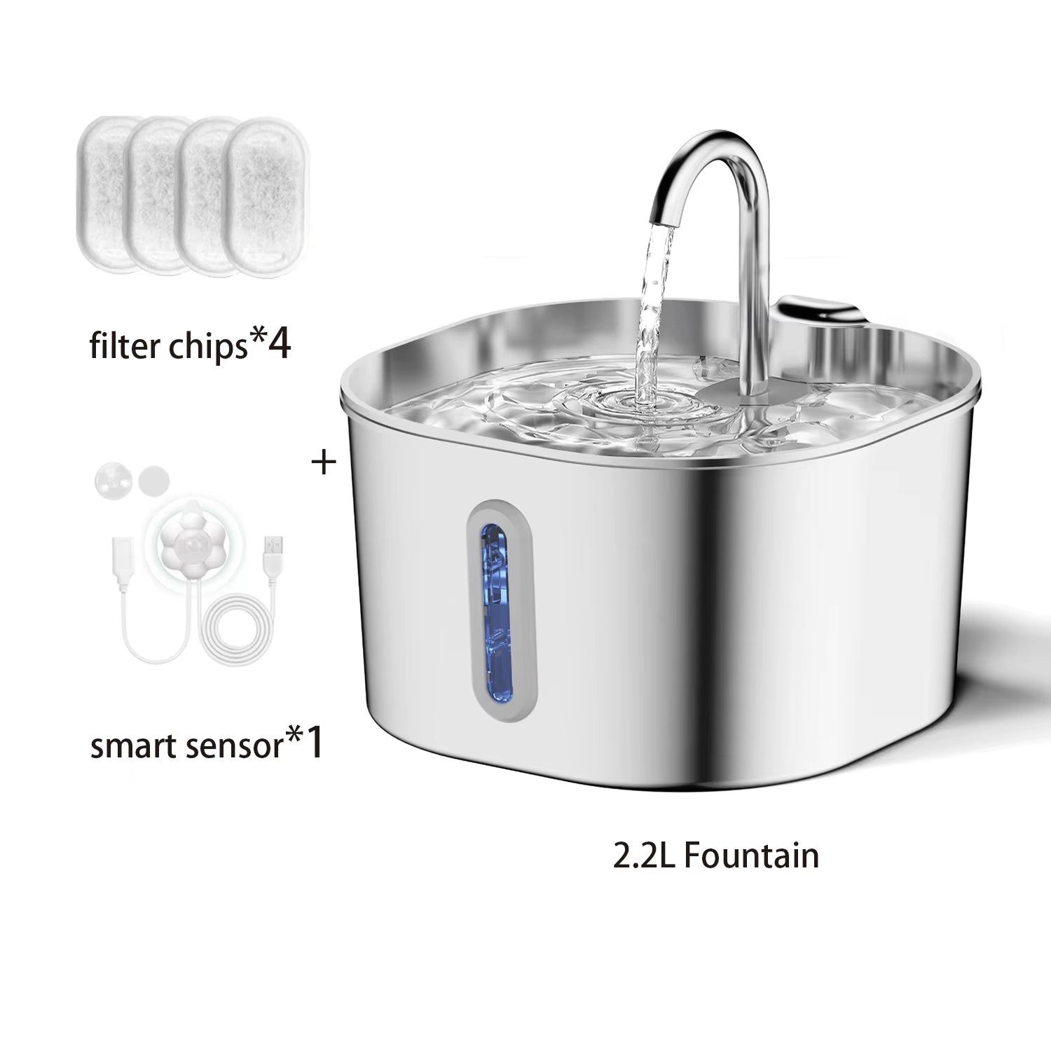 Automatic Cat & Dog Water Fountain (2.2L)