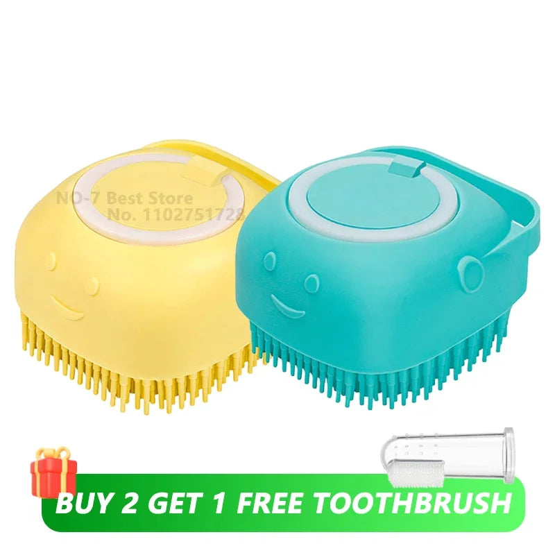 Grooming & Massaging Pet Bath Tool