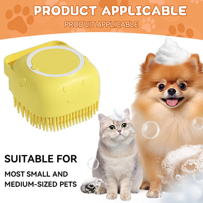Grooming & Massaging Pet Bath Tool